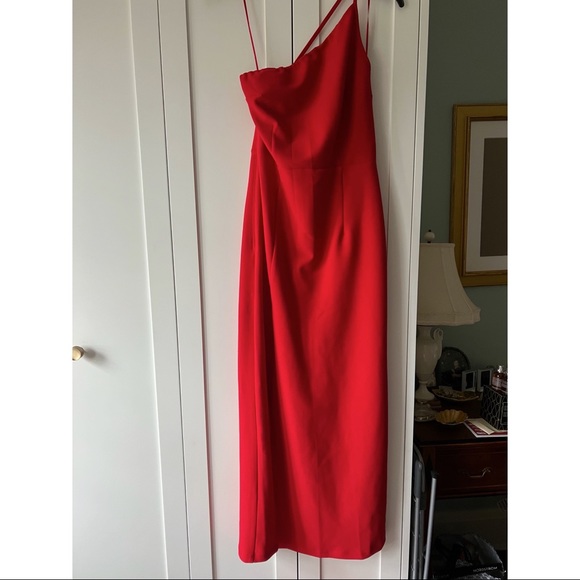 Asymmetrical One-Shoulder Maxi Dress Abercrombie dress perfect condition - Picture 9 of 12